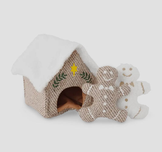 Gingerbread House Enrichment Toy