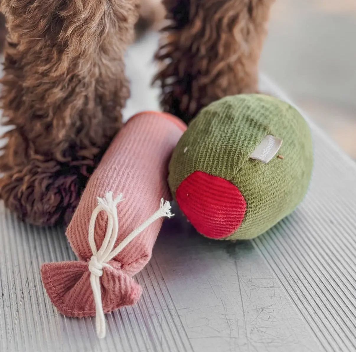 Olive & Salami Enrichment Dog Toy